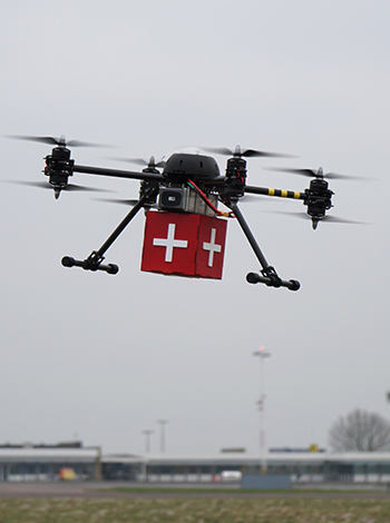 Danemark : vers des livraisons médicales par drones