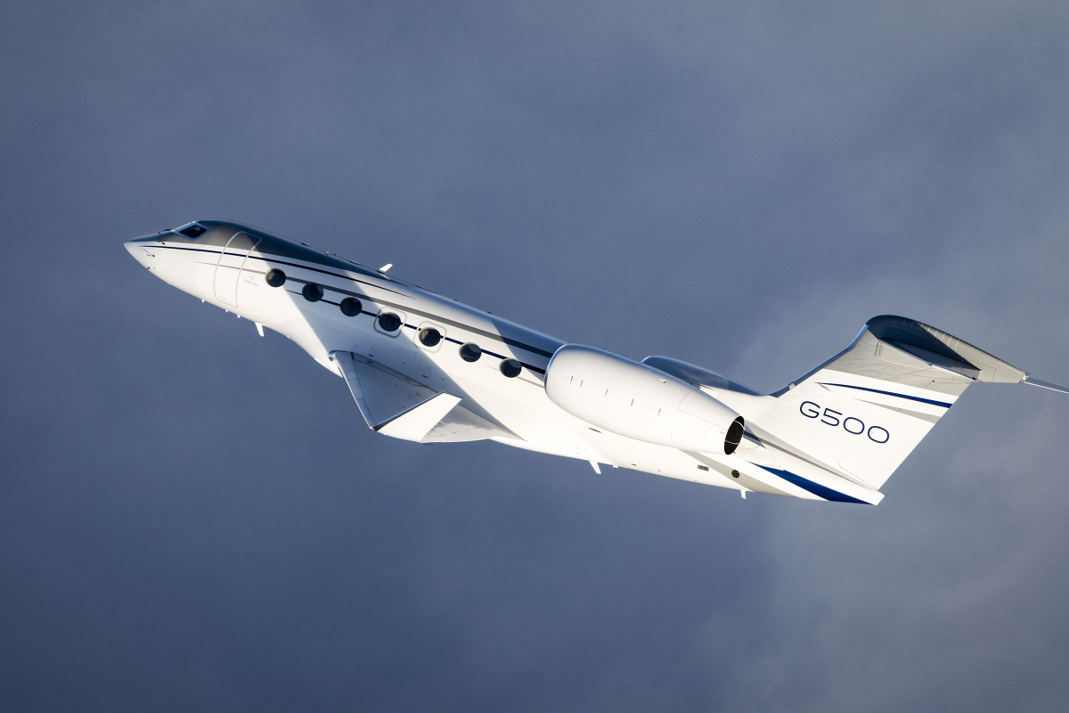 Le Gulfstream G500 certifié EASA