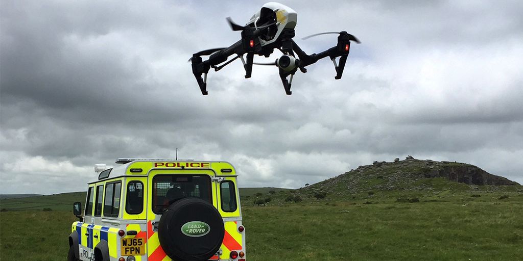 La police britannique s'équipe de drones