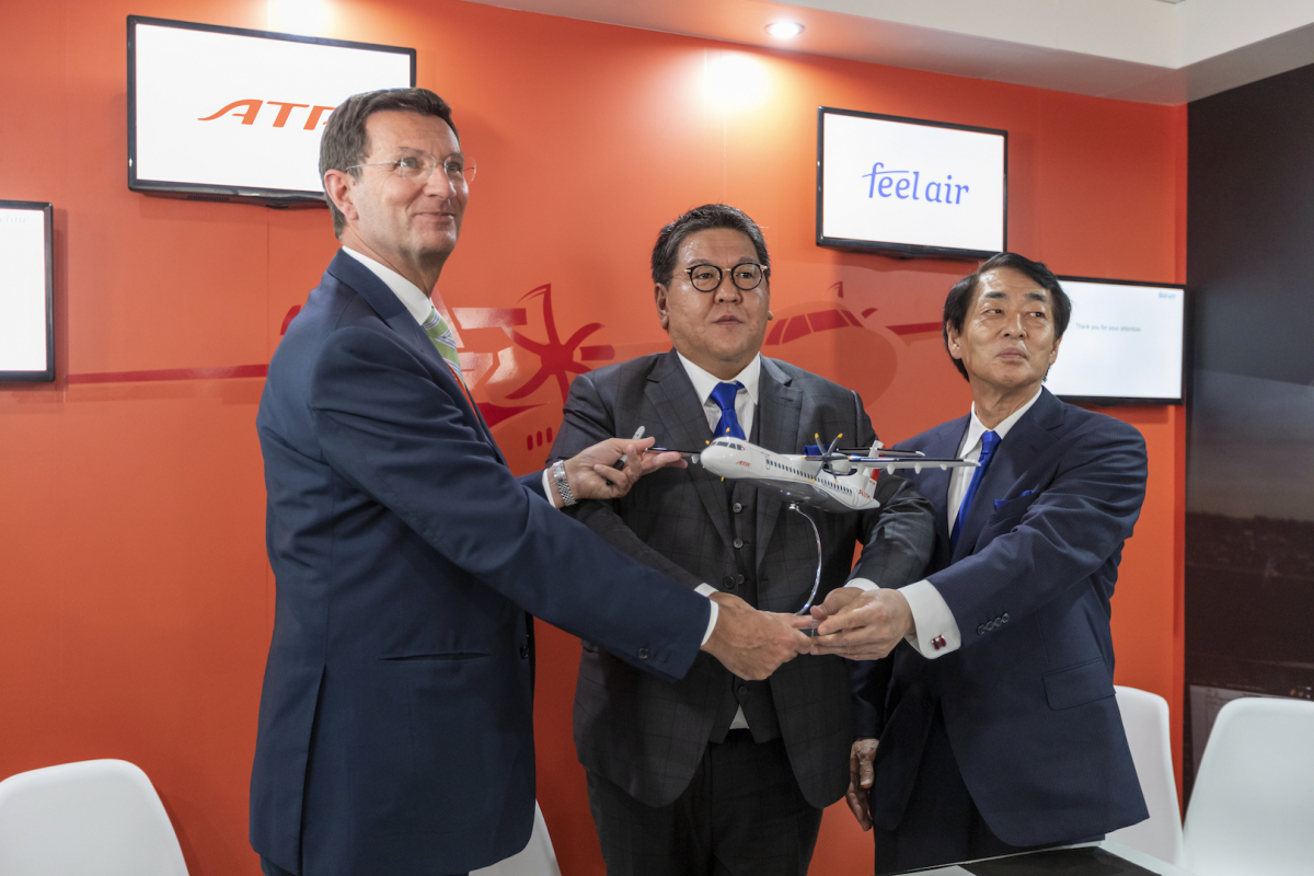 Farnborough Airshow 2022 : la japonaise Feel Air veut jusqu'à 36 ATR 72-600 et ATR 42-600