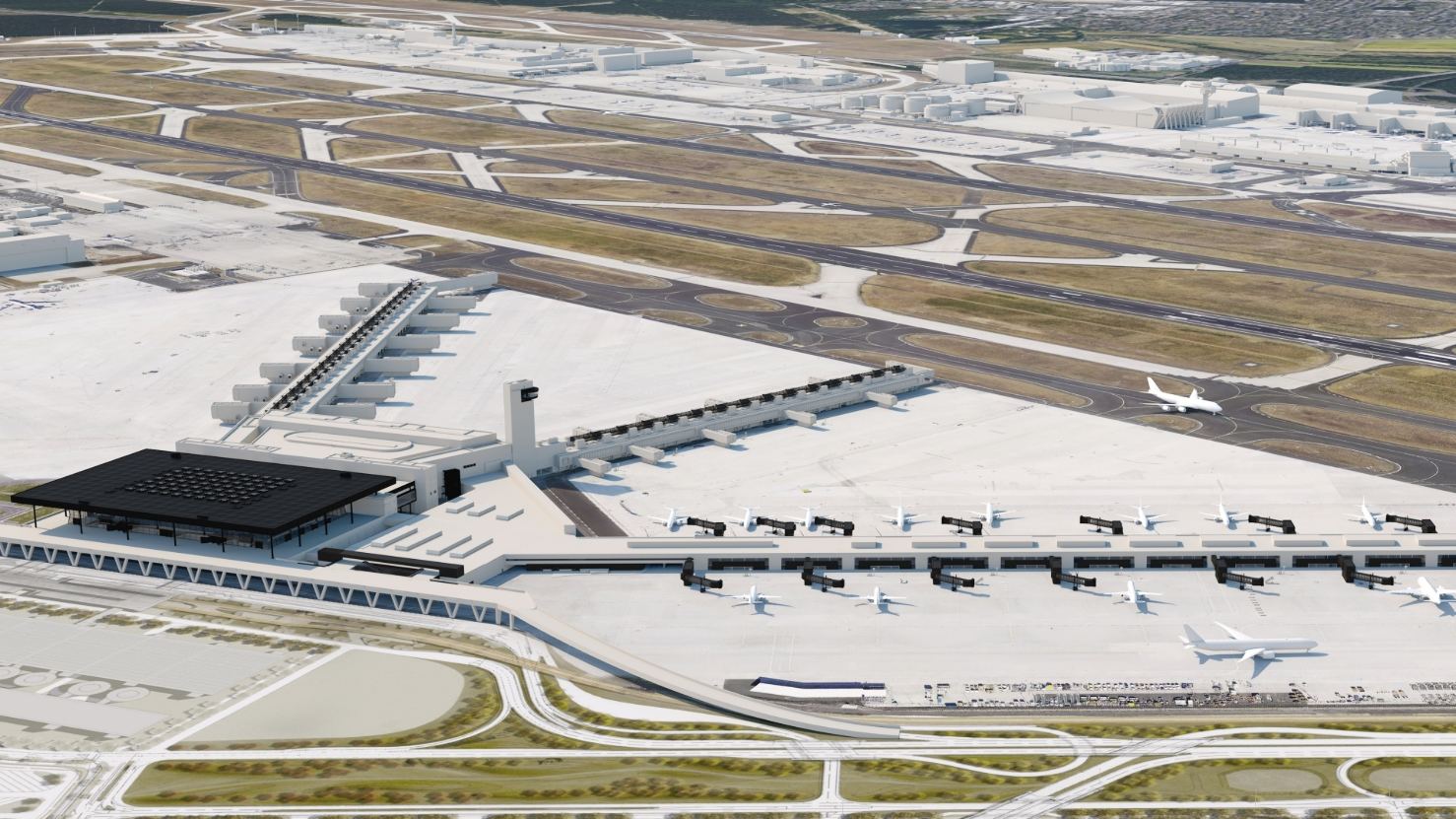 Frankfurt Airport revises expansion plans