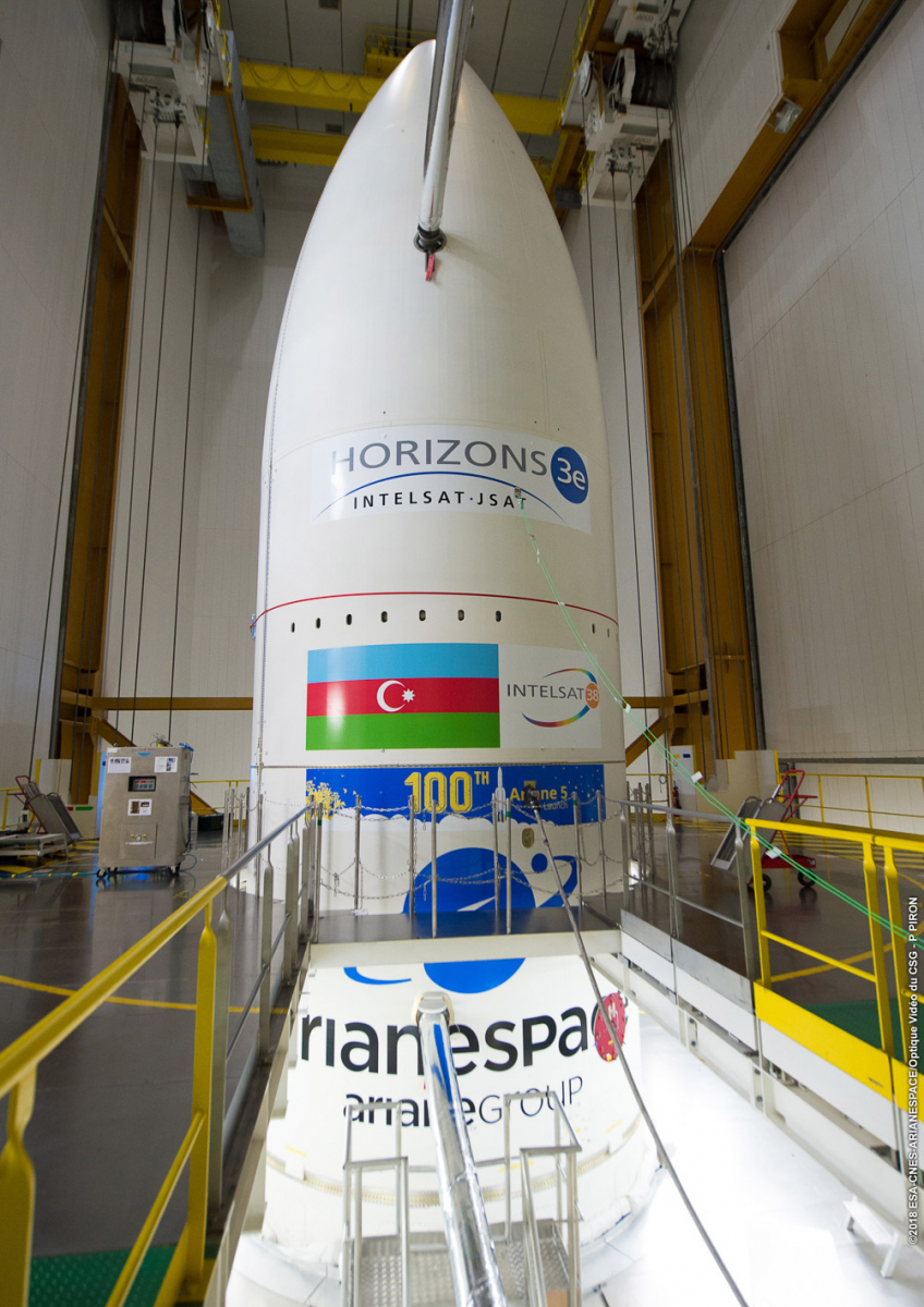 Trois satellites « bande C » confiés à Ariane