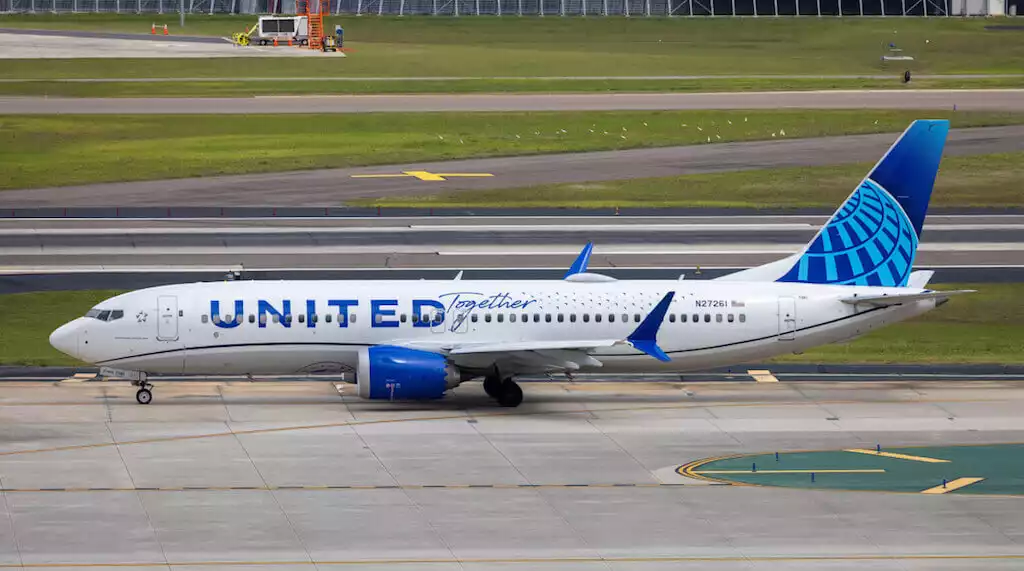 Feu moteur sur un Boeing 737 MAX de United Airlines