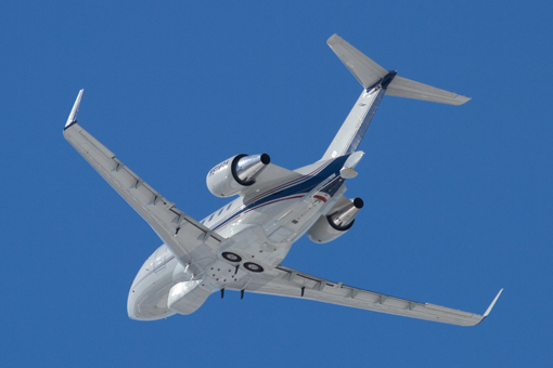 Boeing fait voler son Challenger 604 de surveillance maritime