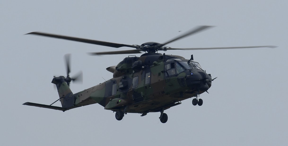 Bourget 2015  : Capacité initiale pour les NH90 belges