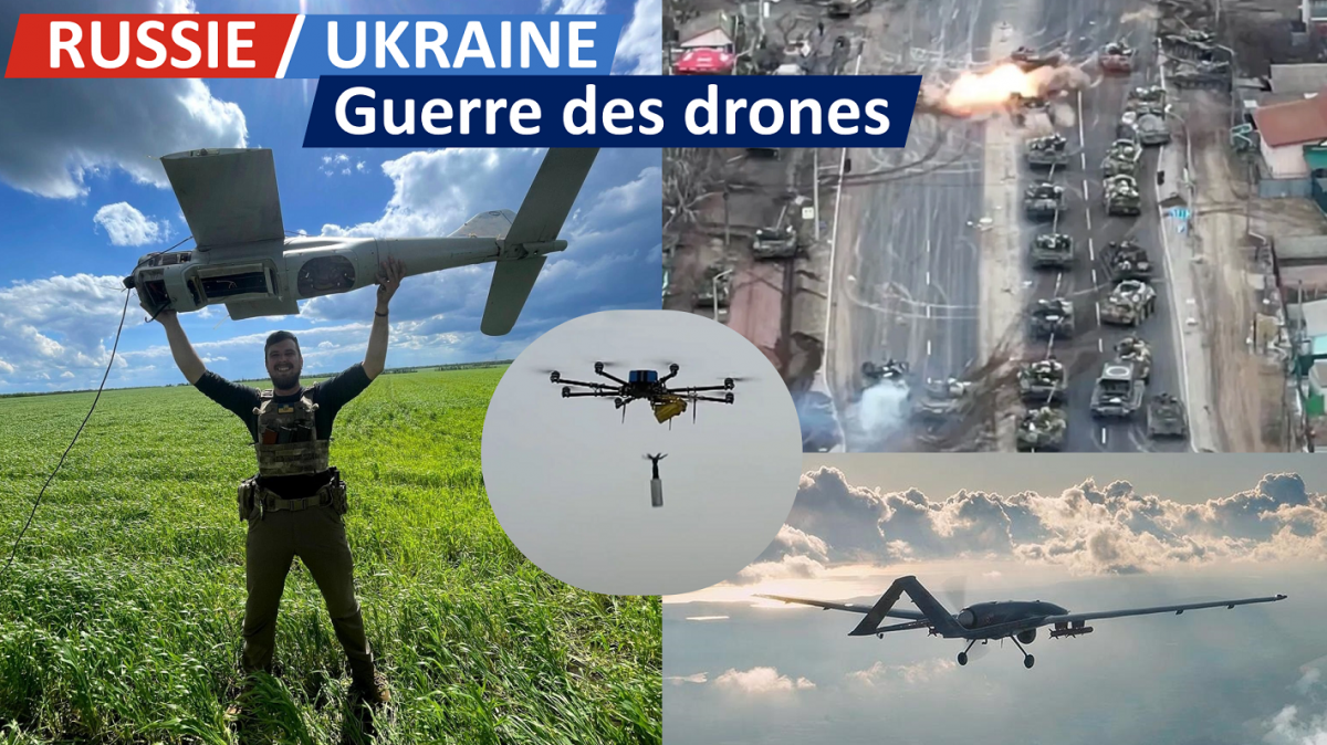 Guerre des drones en Ukraine : analyse des équipements, innovations et doctrines des russes et ukrainiens