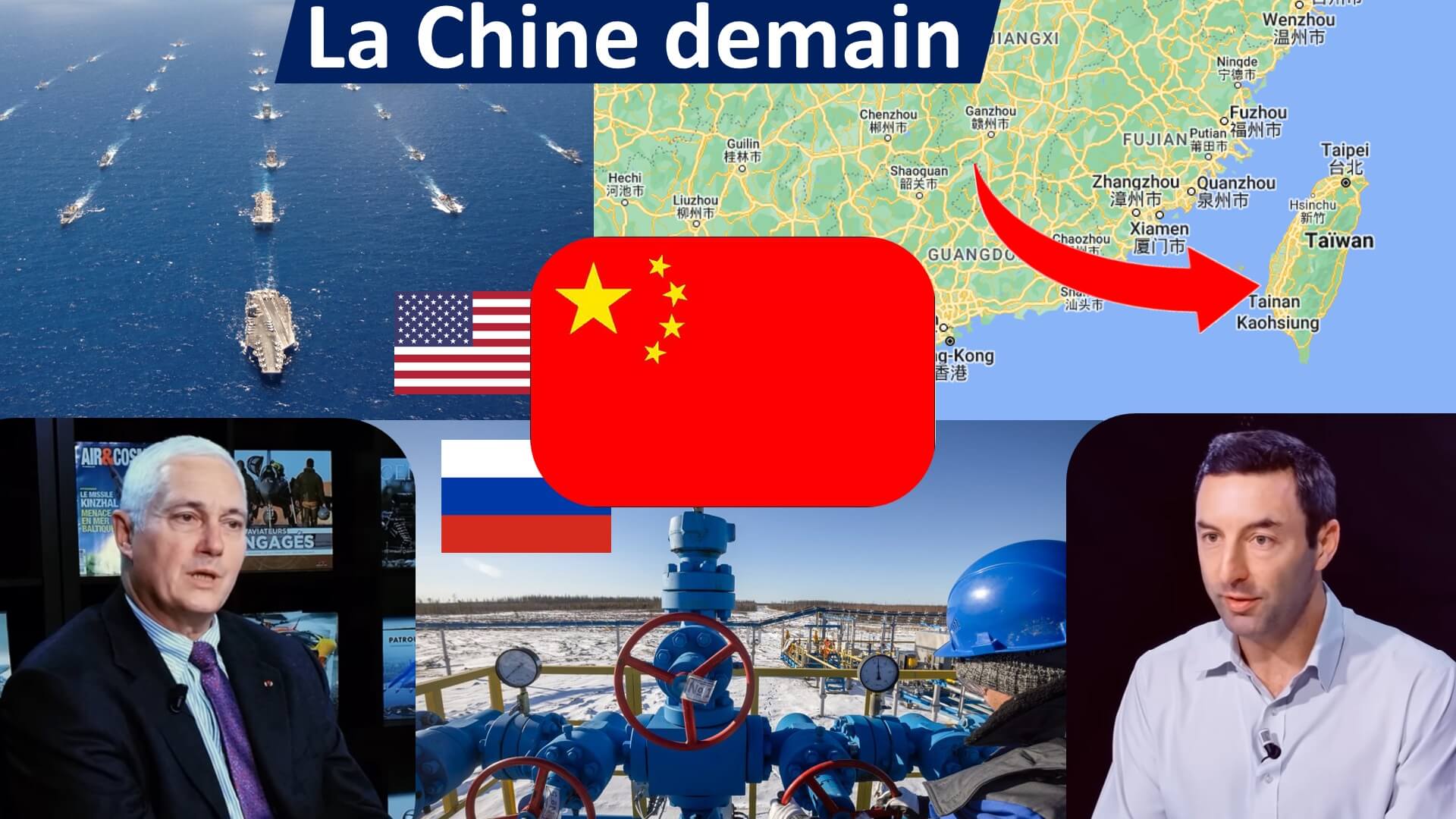 CHINE: Perspective stratégiques face à Taiwan, la Russie et les USA - avec le Général Yakovleff