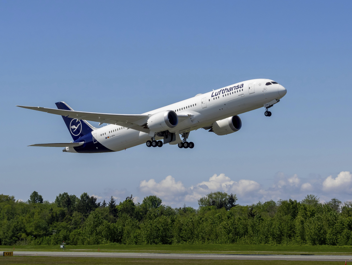 Lufthansa déploie pour la première fois son Boeing 787-9 Dreamliner vers Newark