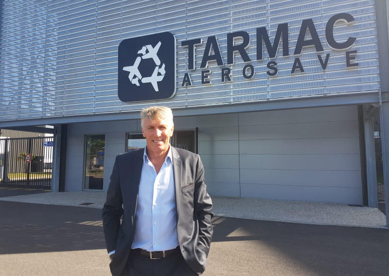 Alain Leboucher nommé directeur commercial et développement de Tarmac Aerosave