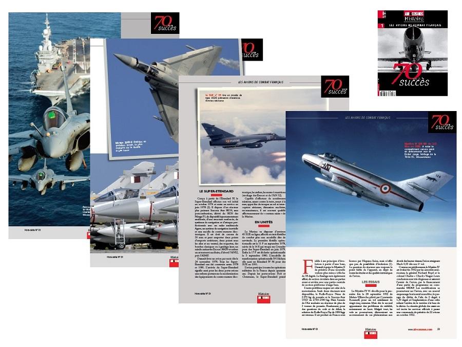 Recevez chez vous le volume 1 de notre collection Histoire des avions de combat français