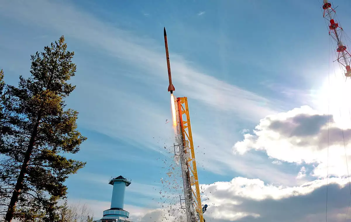 Des étudiants allemands battent un record d’altitude en fusée