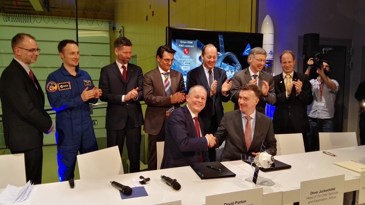 L'ESA confie le deuxième ESM d'Orion à Airbus Defence and Space