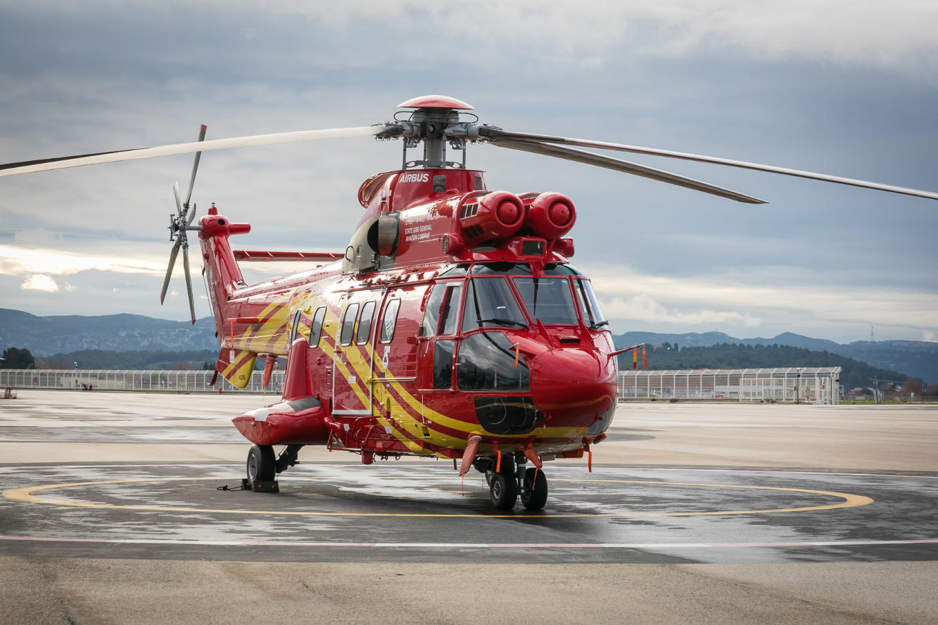 China receives first Airbus H215 helicopter
