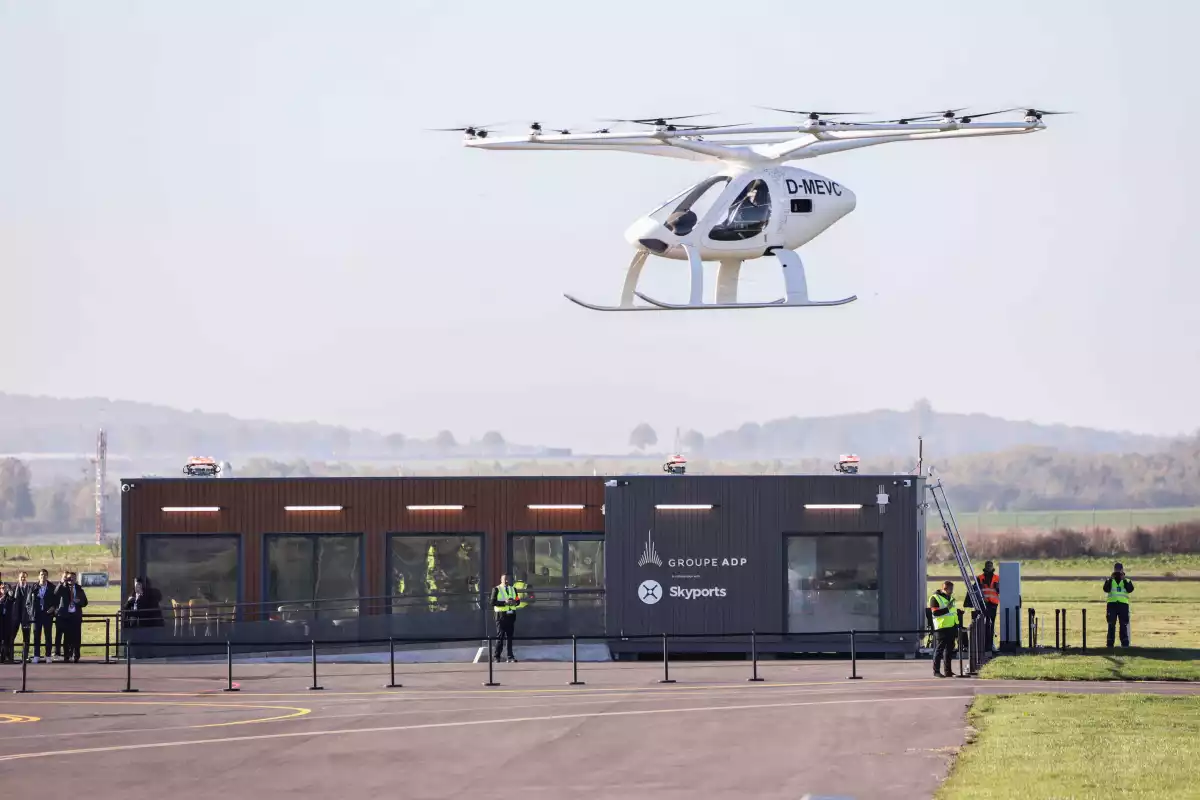 Inauguration du premier vertiport intégré à Pontoise,épicentre des nouvelles mobilités aériennes durables en Europe