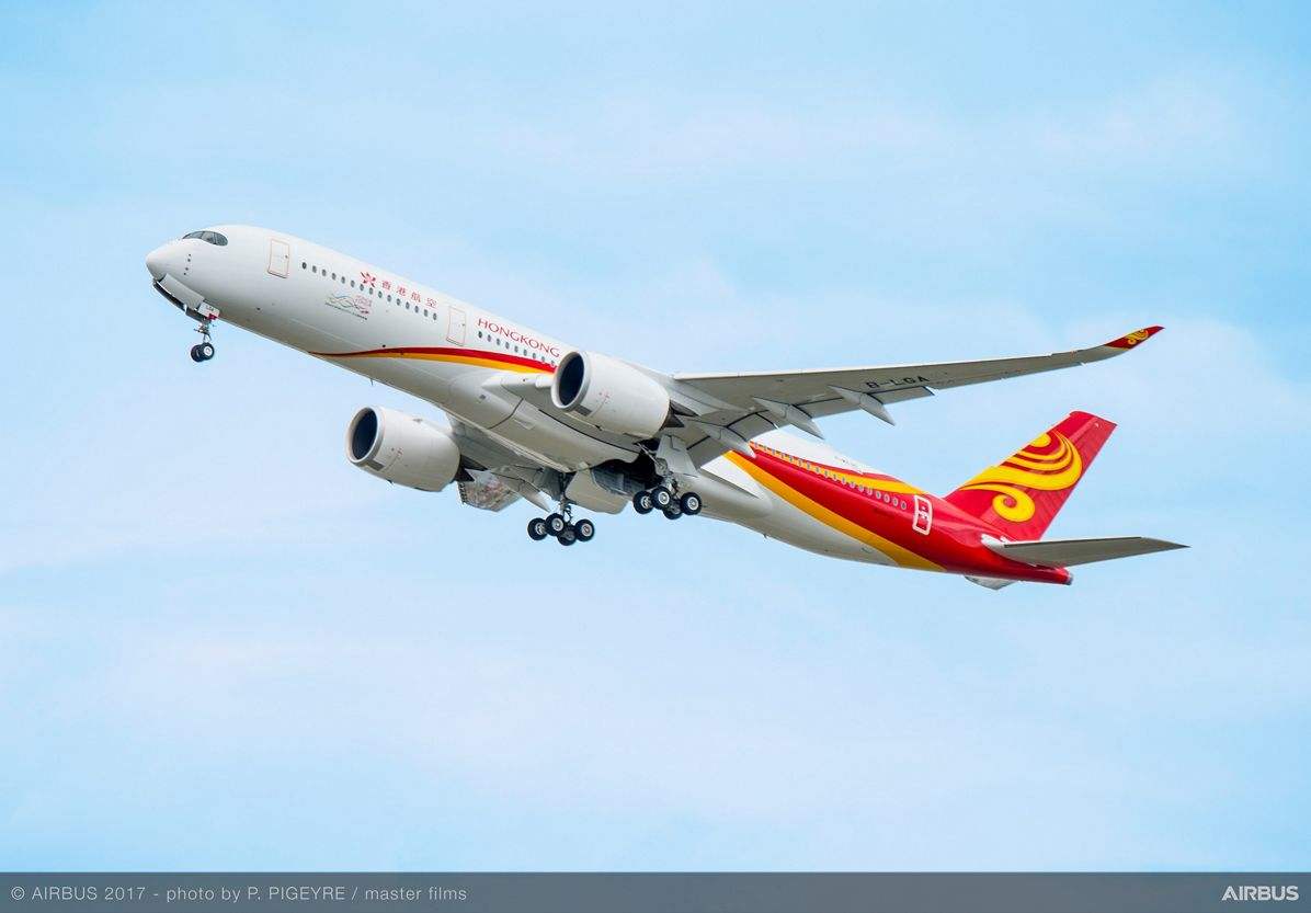Hong Kong Airlines gets first A350