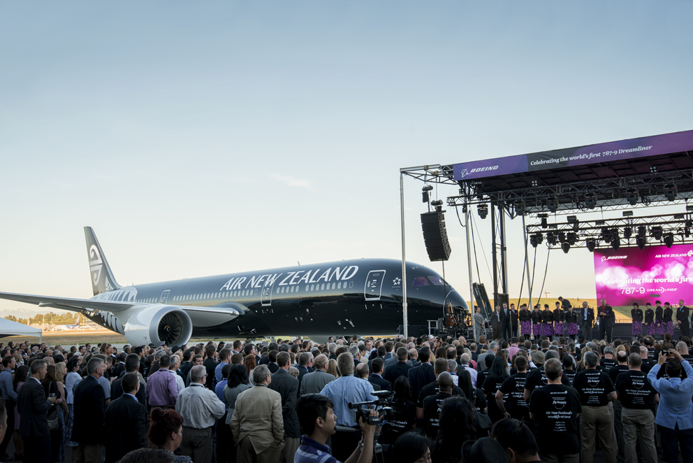 Dreamliner : Boeing livre le premier 787-9 à Air New Zealand