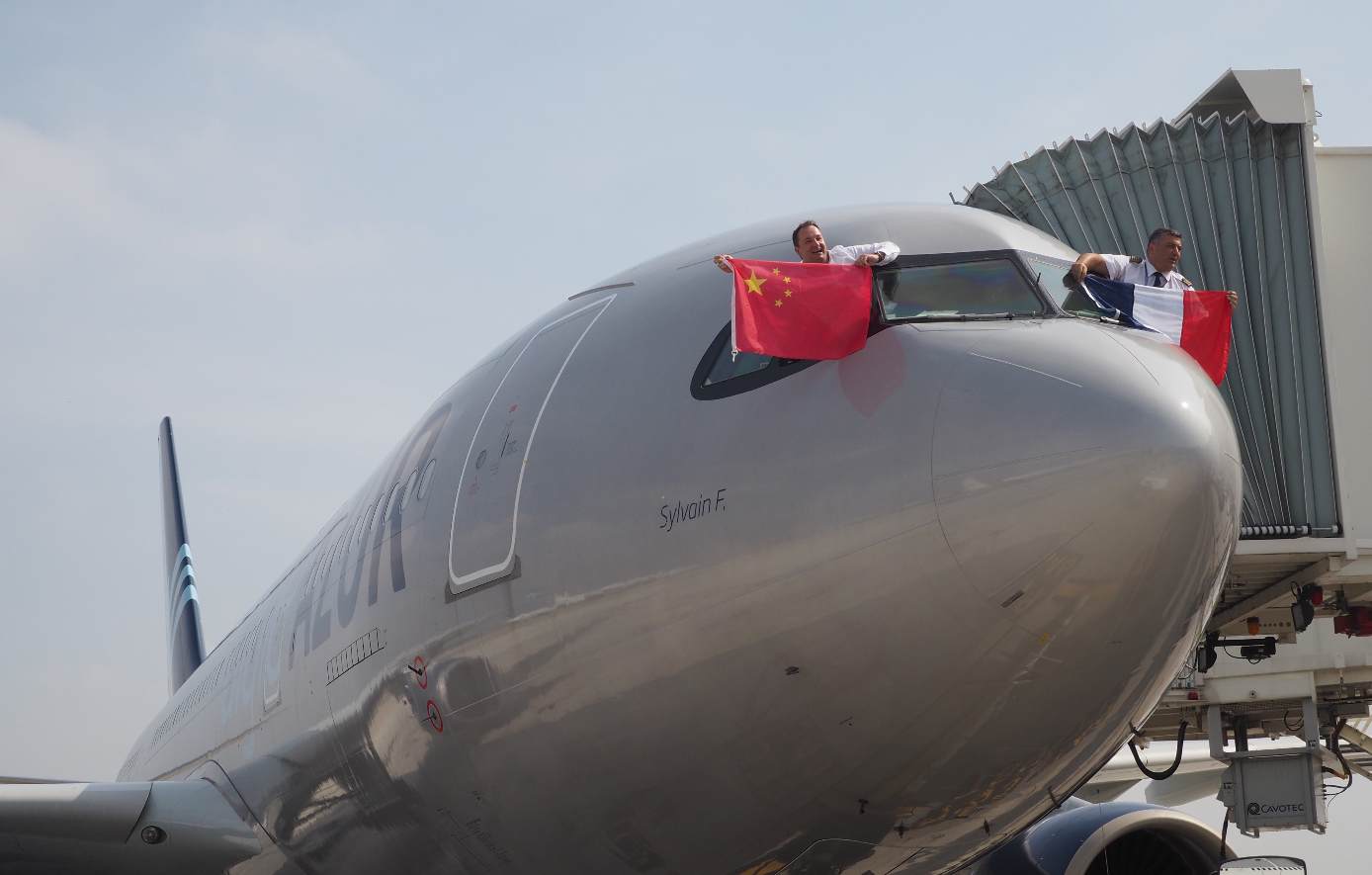 Aigle Azur inaugurates flights to China