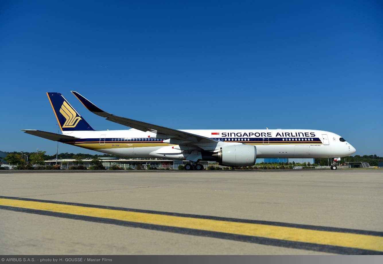 Singapore Airlines gets first Ultra Long Range Airbus A350 XWB