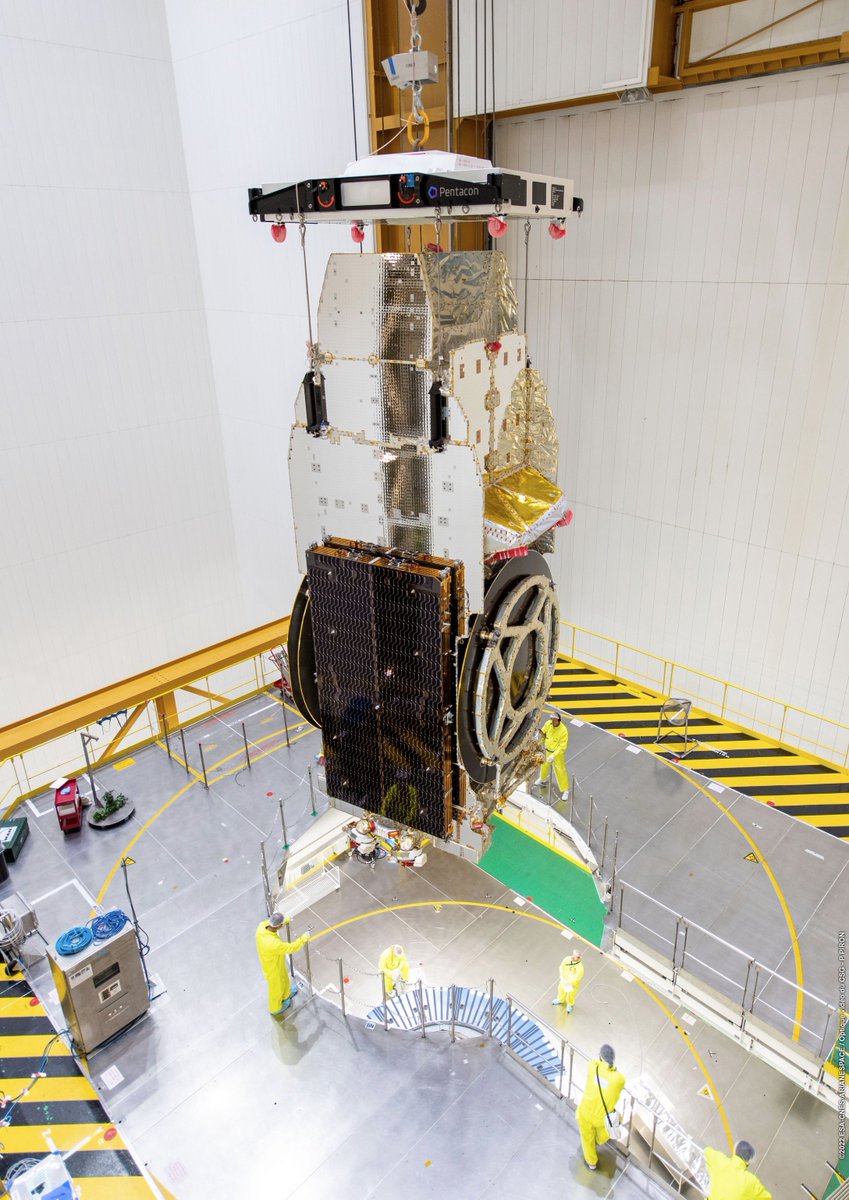 Derniers préparatifs du satellite Eutelsat Konnect VHTS
