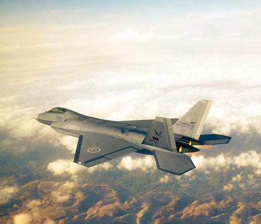 Projet d'avion de chasse de 5ème génération par la Turquie, le TAI TF-X.