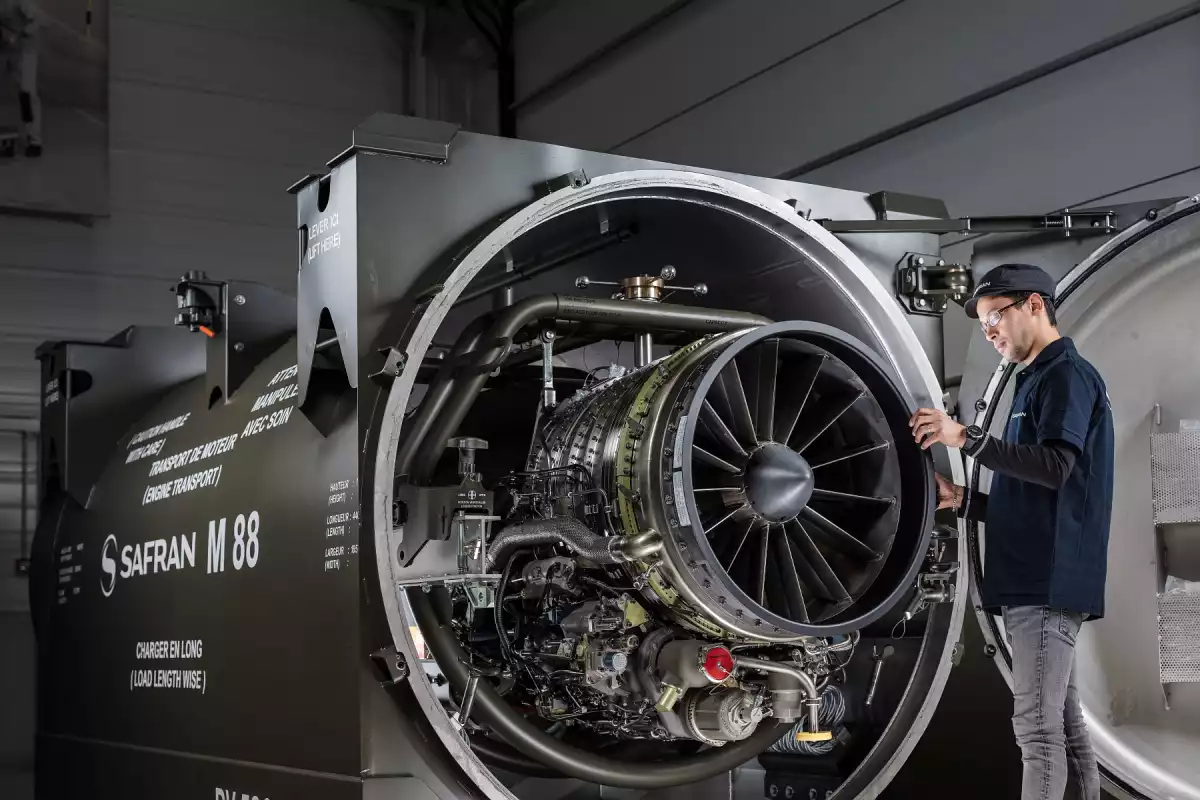 Plus d'un million d'heures de fonctionnement pour le turboréacteur M88 du Rafale