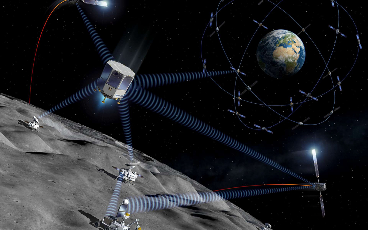 Thales Alenia Space étudie les aspects techniques d’un futur système de radionavigation lunaire