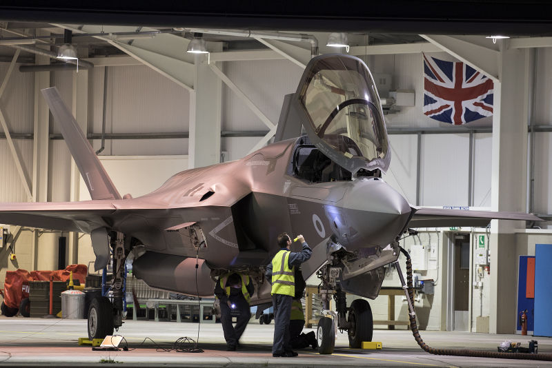 First UK F-35Bs touch down at home base
