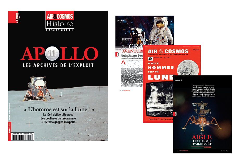 Apollo 11 : nos archives de l'exploit de l'homme sur la Lune.