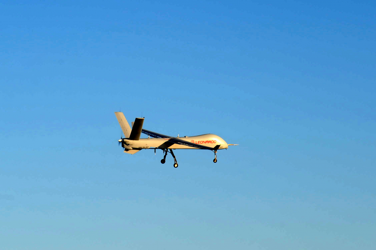 Premier vol du drone Falco Xplorer