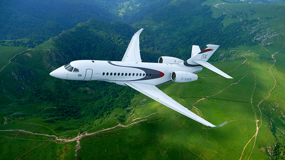 L'aile du Dassault Falcon 5X prend forme à Martignas