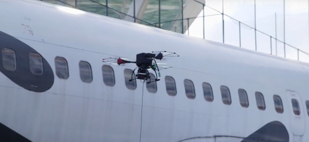 ST Engineering s'appuie sur les drones pour l'inspection des avions