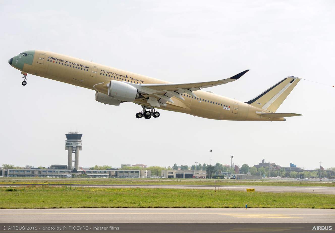L'Airbus A350 sera aussi livré à partir de Chine