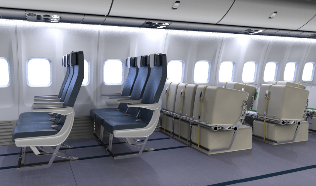 Haeco lance un concept de cabine mixte passagers/cargo