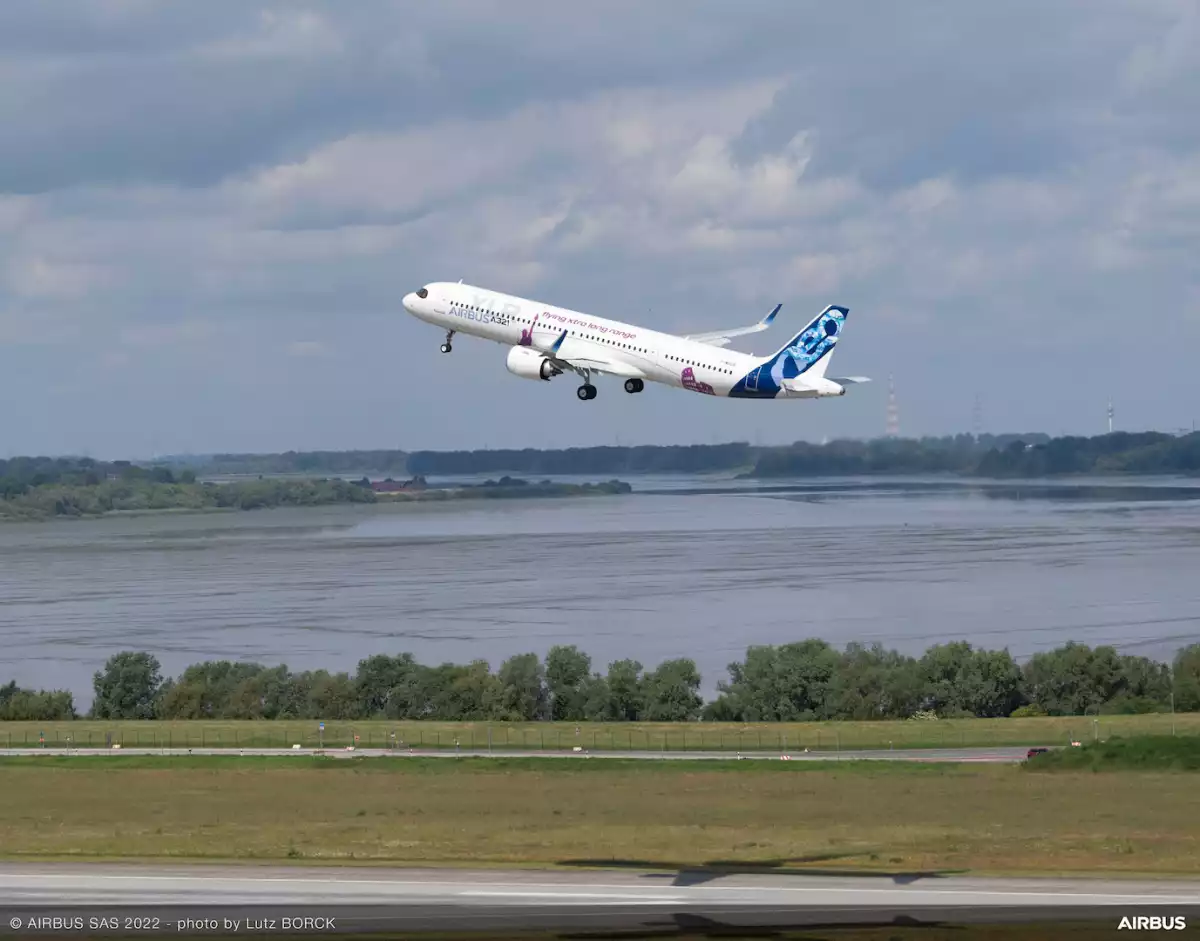Airbus A321XLR : la campagne d'essais en vol est lancée