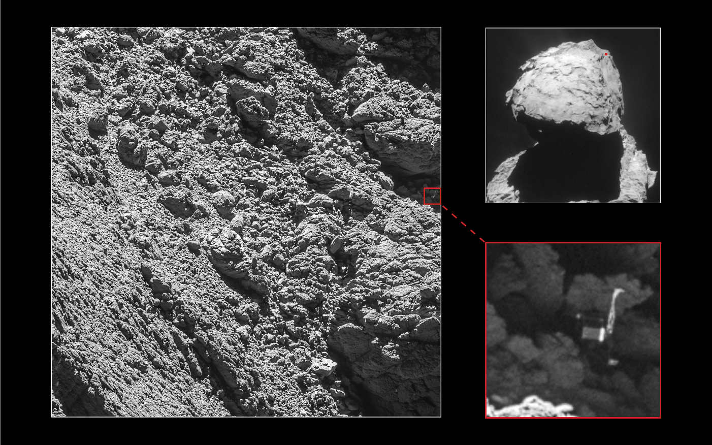 Rosetta a retrouvé Philae