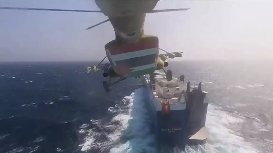 Galaxy Leader : les Houthis ont capturé le navire grâce à un hélicoptère