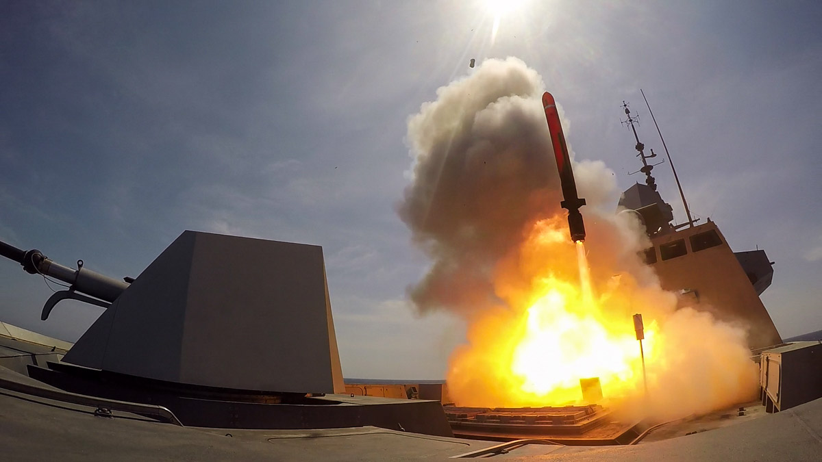 FREMM: Premier tir du missile de croisière naval