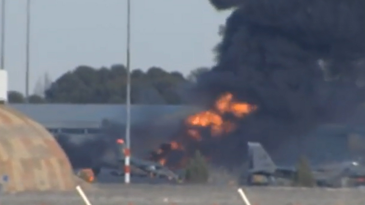Crash d'Albacete : un mauvais réglage du F-16 mis en cause