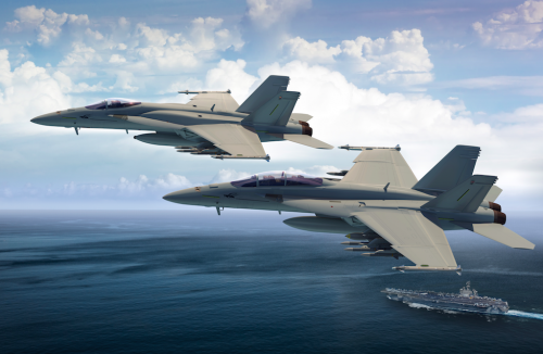 Extension de durée de vie pour les Super Hornet de l'US Navy