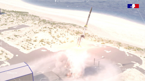 Premier tir d'un planeur hypersonique français