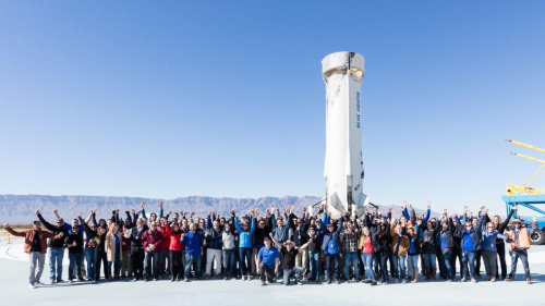 Blue Origin réussit la dixième mission du New Shepard