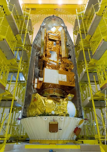 Arianespace et Soyouz: le satellite météo MetOp C prêt au départ