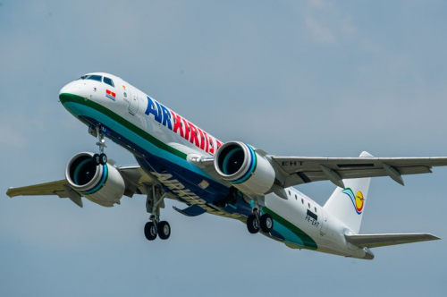 Premier Embraer E190-E2 pour Air Kiribati