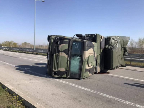 Serbie: Accident d'un véhicule Pantsir-S1