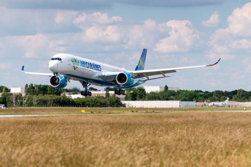 Air Caraïbes a reçu aujourd'hui son deuxième Airbus A350-1000