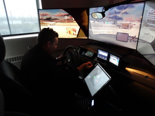 Montréal-Trudeau dispose à présent d'un simulateur de véhicules aéroportuaires