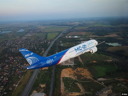 L'EASA termine la première session de vols de certification du MC-21-300
