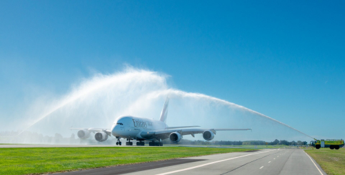Emirates : le retour du Airbus A380 à Christchurch
