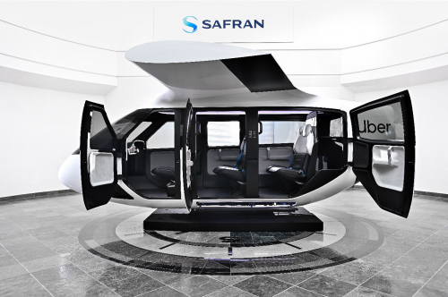 Bourget 2019 : Safran et Uber dévoilent une cabine de mobilité aérienne à la demande