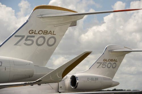 Le Bombardier Global 7500 a reçu son certificat de type de la FAA